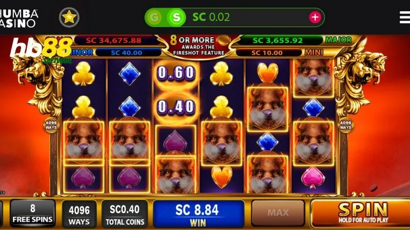 Ưu điểm khi trải nghiệm Chumba casino tại sân chơi HB88