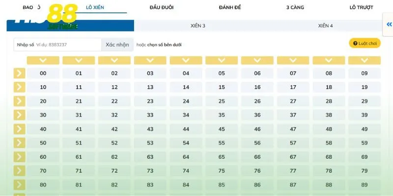 Thông tin cơ bản về lô xiên 2 miền Bắc  